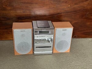Wanted charity working mini hi fi please, any brand, for accommodation charity in Ryde