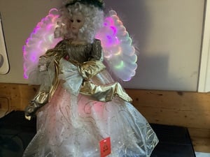 Stunning 21” Collector’s Porcelain Fairy Doll by ALBERON very rare in Cowes