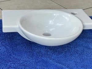 500mm Wall Hung Basin in Cowes