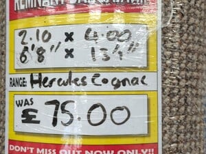 Hercules Cognac - 2.10 x 4.00 in Newport