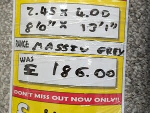 Massiv Grey - 2.45 x 4.00 in Newport
