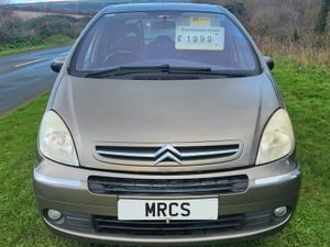 CITROEN XSARA PICASSO 1.6 HDI DESIRE MODEL 2008 - 08 PLATE ISLAND REG ONLY DONE 71,175 MILES FROM NEW.
