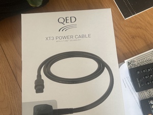 QED XT 3 power cable in Shanklin