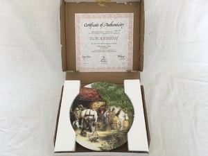 THE BLACKSMITH - ROYAL DOULTON - OLD COUNTRY CRAFTS SERIES COLLECTORS PLATE in Sandown