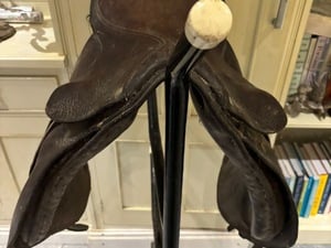 Vintage Pony Saddle in Newport