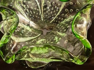 Vintage Murano Venetian glass bowl  1970s in Sandown