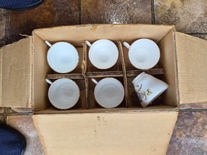 18 piece Regency bone China tea set 1970 Chinaware