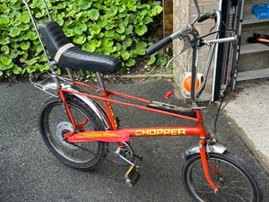 Raleigh chopper mk2. Infra red. 1978. in Ventnor