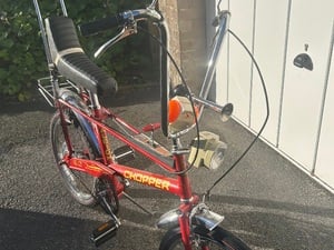 Raleigh chopper mk2. VGC original red paint work.  in Ventnor