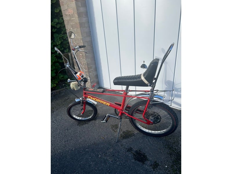 Raleigh chopper mk2. VGC original red paint work.  Adults Bicycles