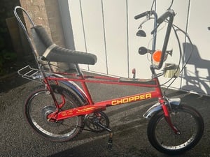 Raleigh chopper mk2. VGC original red paint work.