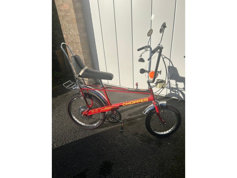 Raleigh chopper mk2. VGC original red paint work.