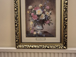Framed picture of Roses by Albert Williams  in Sandown