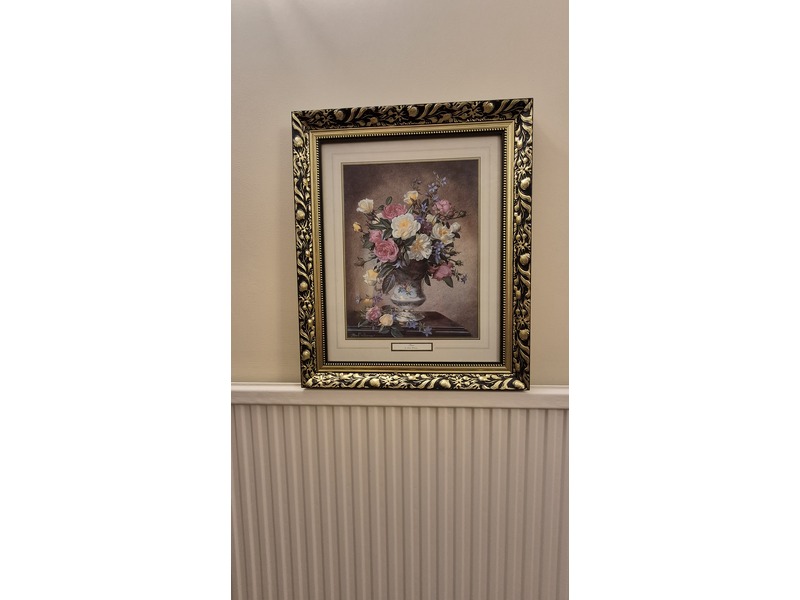 Framed picture of Roses by Albert Williams  in Sandown