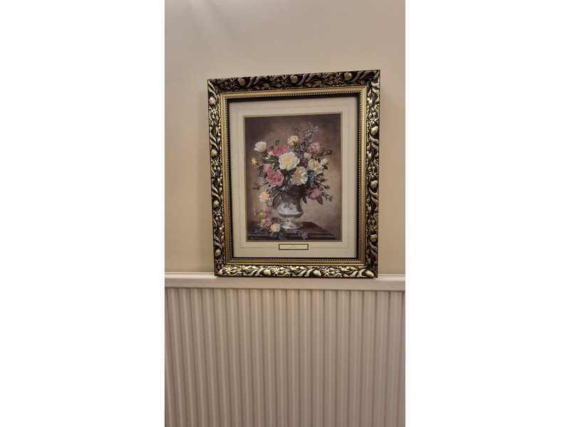 Framed picture of Roses by Albert Williams  in Sandown