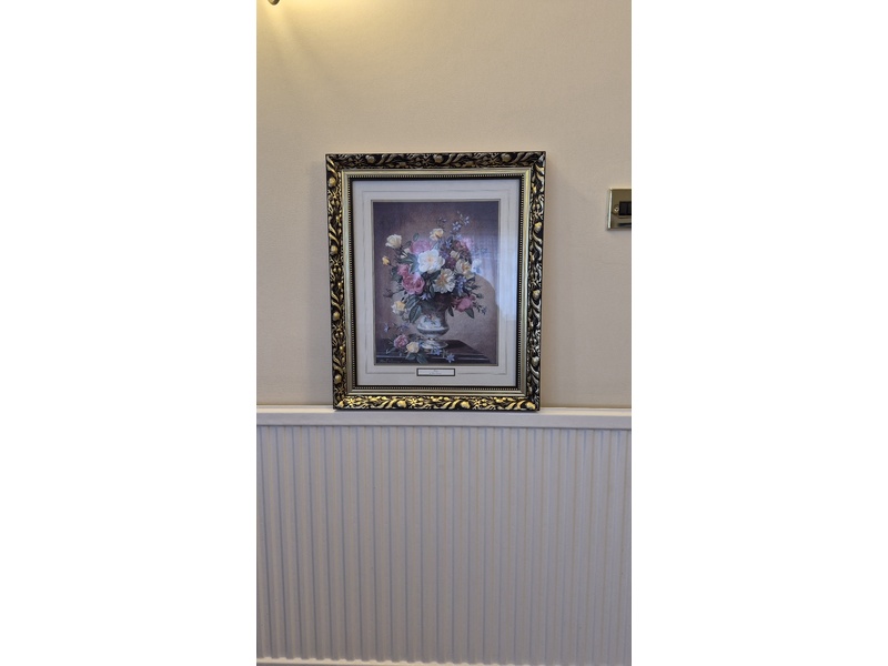 Framed picture of Roses by Albert Williams  Prints in Sandown
