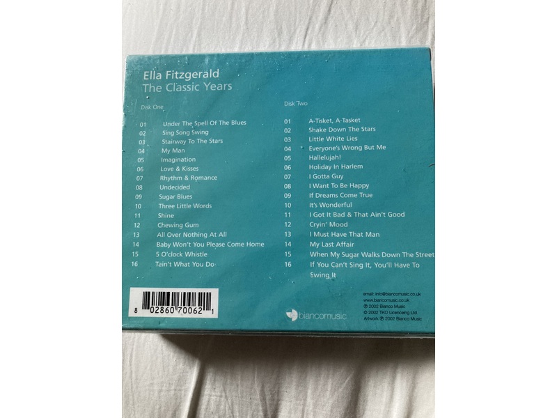 ELLA FITZGERALD 2 SET CDS