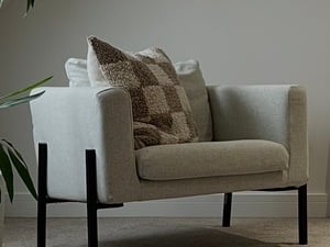 Ikea light grey / beige armchair  in Newport