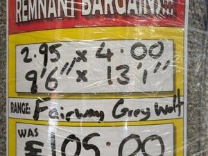 Fairway Grey Wolf - 2.95 x 4.00 in Newport