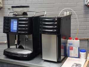 Schaerer - Bean to Cup - Coffee Machine - Undercounter Milk Fridge in Freshwater