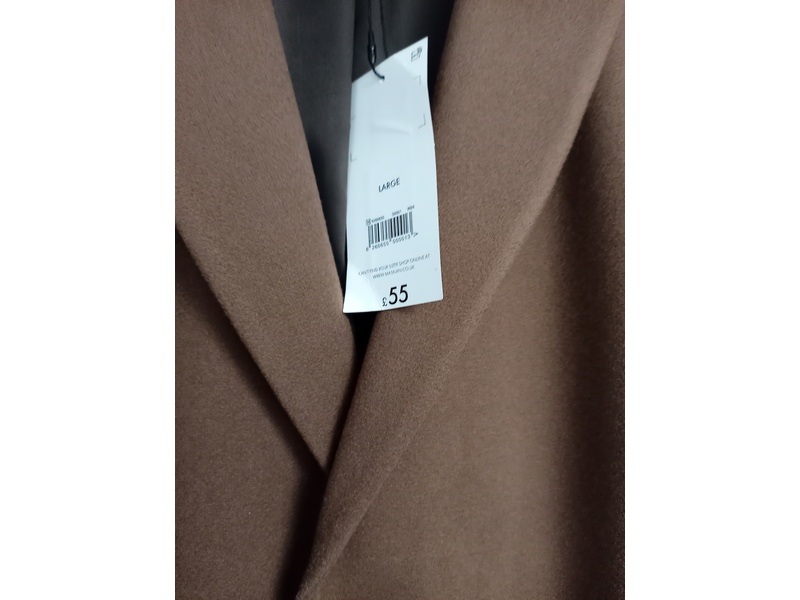 Man's overcoat brand new