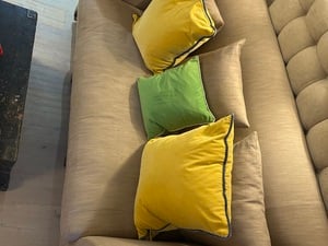 Designer three seater sofa in Freshwater