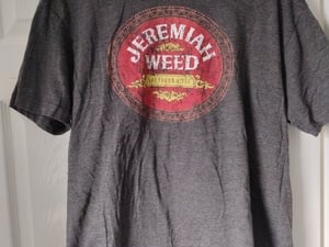 Jeremiah Weed (beer) T-Shirt by Pelmark, Size M/L in East Cowes