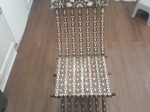Antique .middle Eastern mother of pearl inland chair in Newport