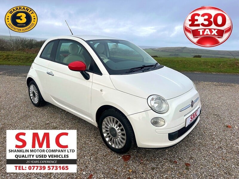 £30 TAX 58K 2009 FIAT 500 1.2 POP