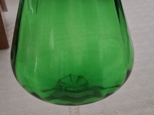 For sale  Empoli green glass snifter vase in Cowes