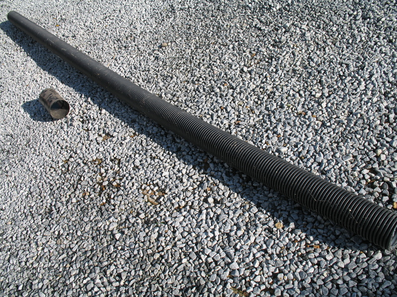 Water drain pipe.