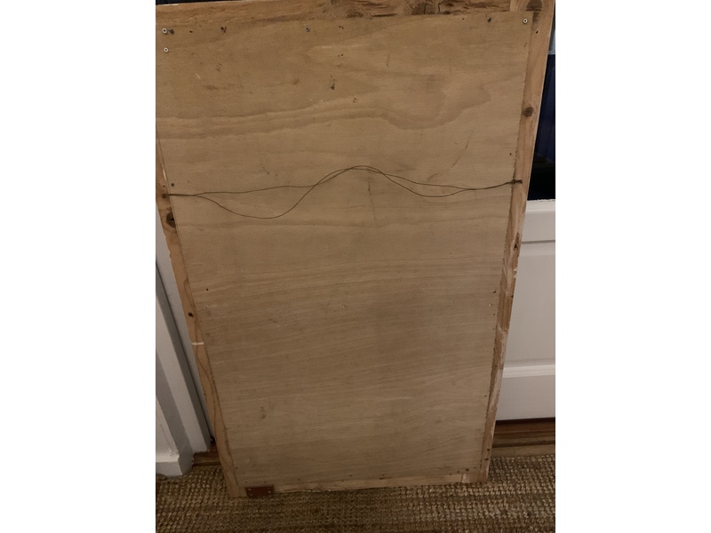 Unique Original Coastal Art/ Shabby Chic Frame in Bembridge
