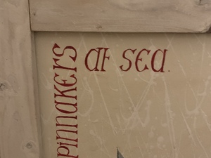 Unique Original Coastal Art/ Shabby Chic Frame in Bembridge