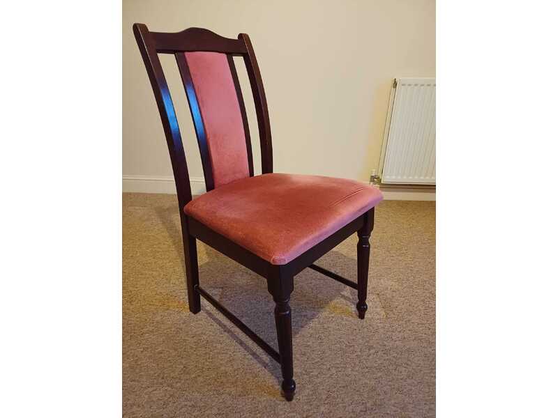 4 Mahogany Chairs in Ryde