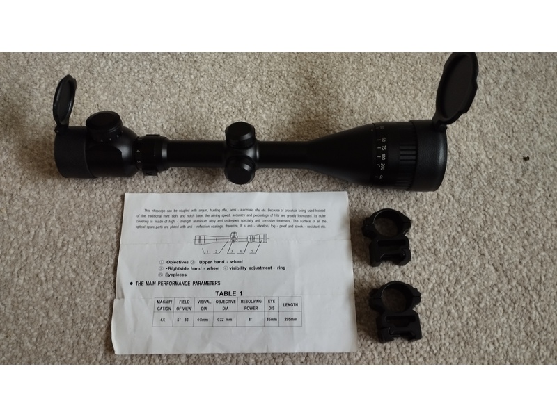 Rifle Scope Richter optik 3-9X50 AOE in Sandown