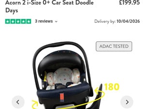 Cosatto Acorn 2 i-size car seat