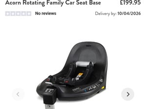 Cosatto rotating car seat base  in Ryde
