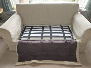 Laura Ashley folding sofa/ bed settee in Ventnor