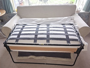 Laura Ashley folding sofa/ bed settee in Ventnor