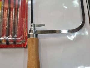 Wooden handled Coping Saw + 5 Blades Saws in Seaview