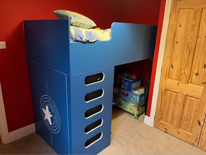 Boys handmade cabin bed in Ryde