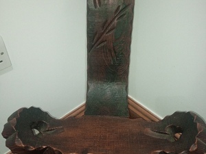 Wooden Birthing Chair. in Shanklin