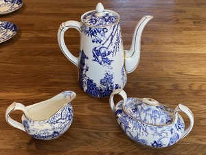 Vintage RCD “Mikado” china coffee pot and related pieces - REDUCED TO SELL