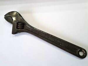 Vintage ZUBO ONDO No 101 - 10" Adjustable wrench in Seaview