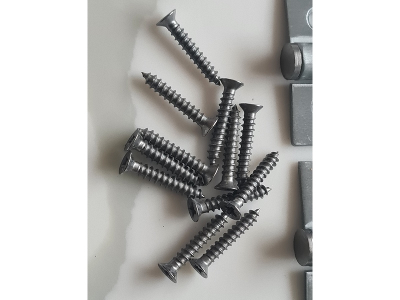 1 Pr Dale Hardware HD  Ball Bearing Hinges 75 x 50 x 2mm + Screws Satin Finish Doors in Seaview