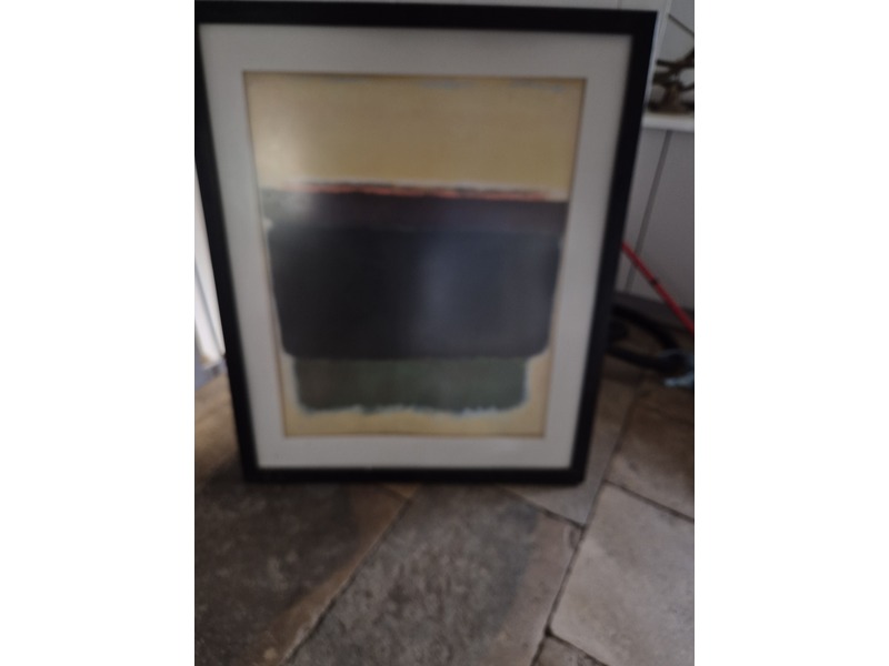 Rothko framed prints Art