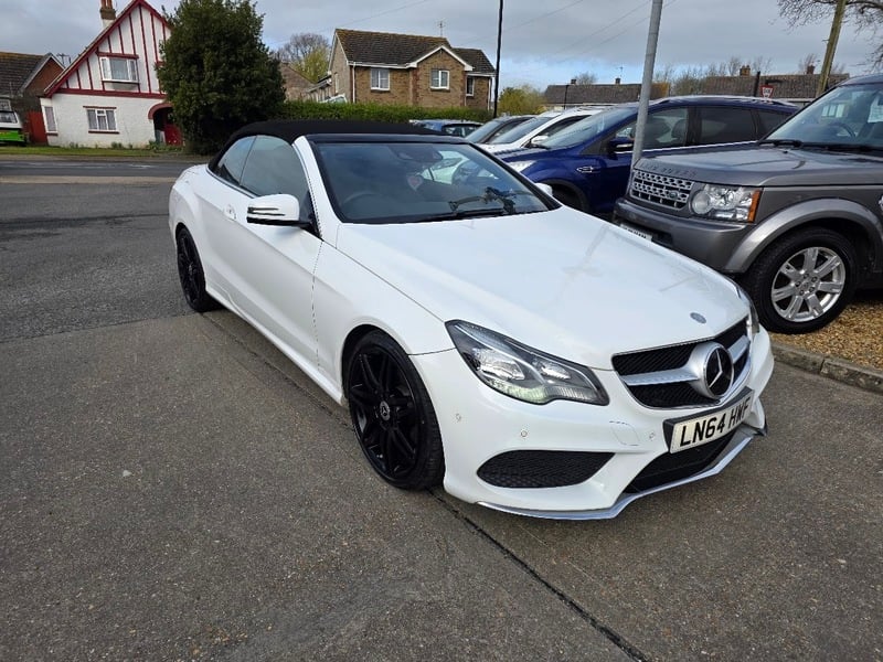 2014 Mercedes‑Benz E350 AMG Sport Bluetec Auto 3.0L Cabriolet
