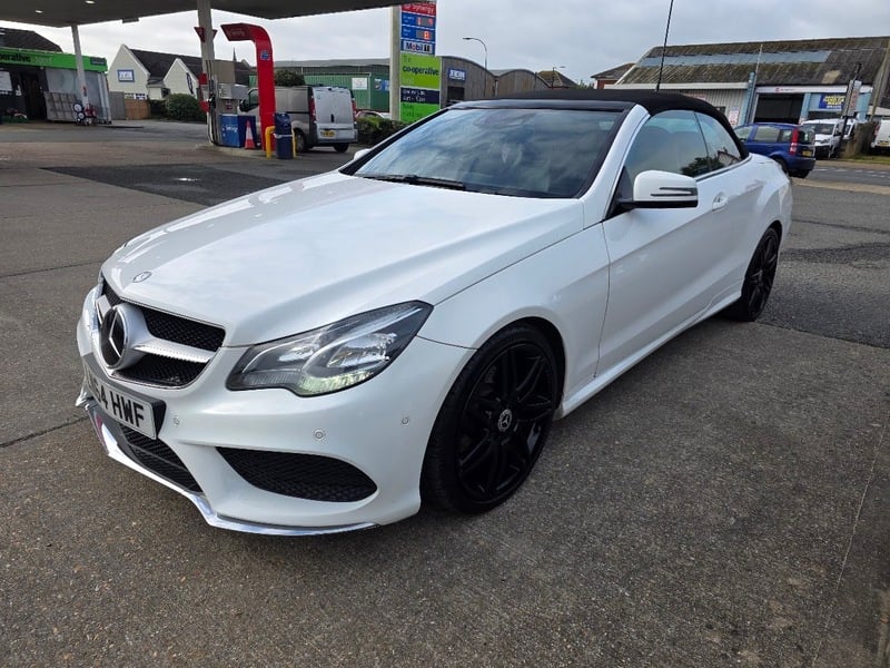 2014 Mercedes‑Benz E350 AMG Sport Bluetec Auto 3.0L Cabriolet