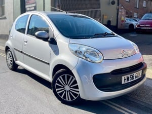 50k Miles Citroen c1 Edition 1.0l Petrol 5dr Hatchback Finished in Metallic Silver