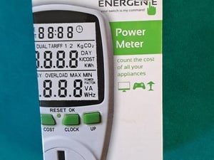 Energenie power meter in Cowes